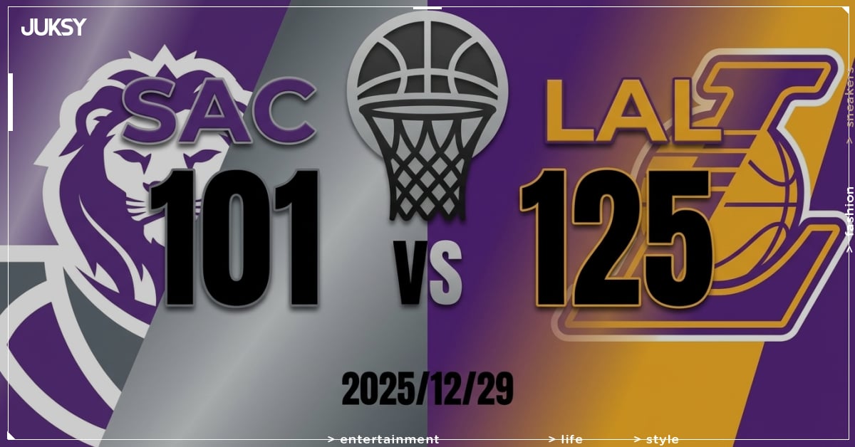 [2025/12/29 國王 @ 湖人] Dončić轟34分率隊大勝 湖人主場24分完勝國王