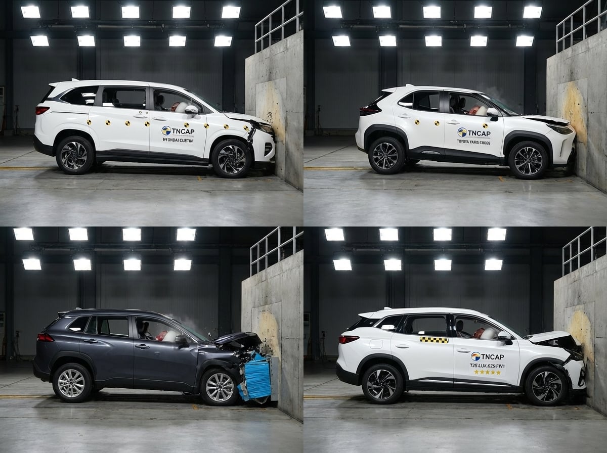 TNCAP 2025第四季評比出爐 Luxgen n⁷奪五星 Tucson L僅三星