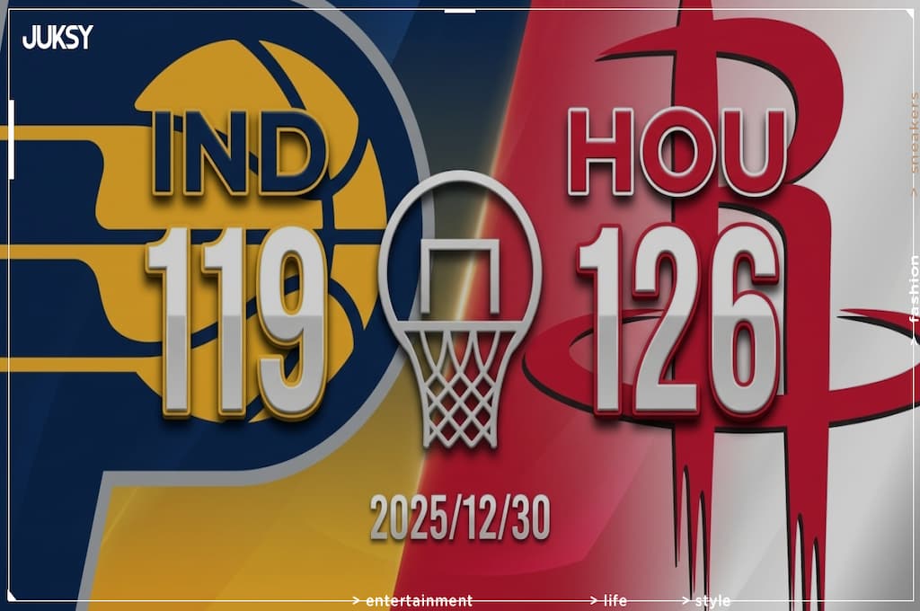 [2025/12/30 溜馬 @ 火箭] Durant轟30分率隊攻破溜馬三分雨 火箭主場7分險勝