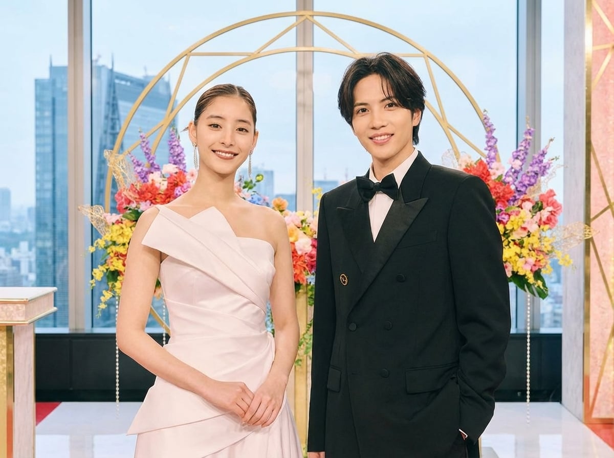 新木優子音樂特番睽違 7 年與志尊淳同台！絕美造型意外引網友熱議！