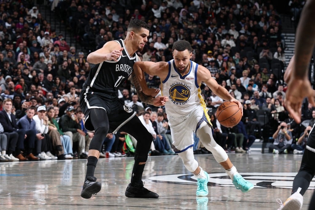 NBA／Stephen Curry 生涯總得分正式超越狼王 Kevin Garnett！轟 27 分率勇士擊敗籃網！