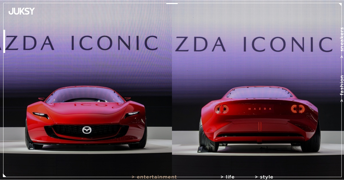 MAZDA ICONIC SP 概念跑車首度登台！27 層紫羅蘭紅車漆、上掀式頭燈⋯規格亮點一次看！