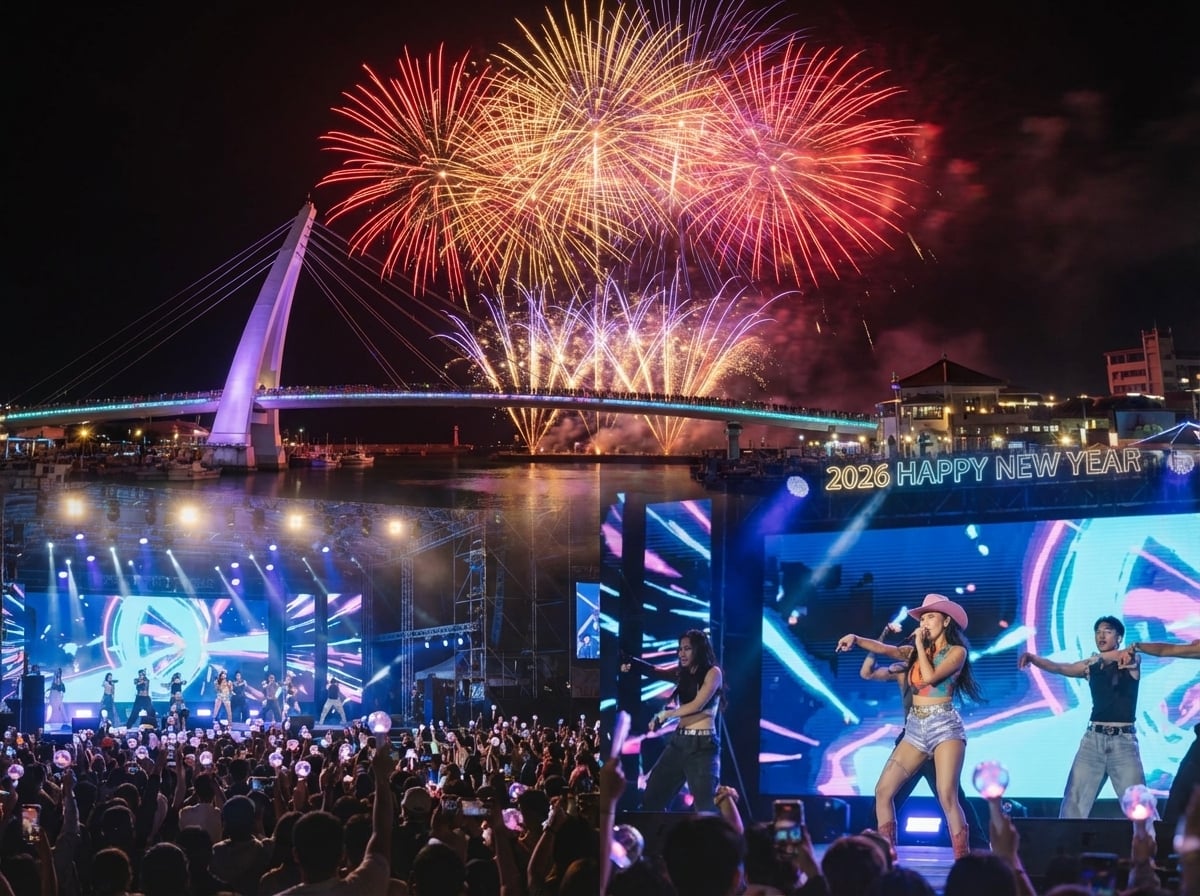 2026 全台跨年演唱會總整理曝光！KARA、華莎、Apink⋯多位韓星卡司、全台煙火秀時間、地點一次看！