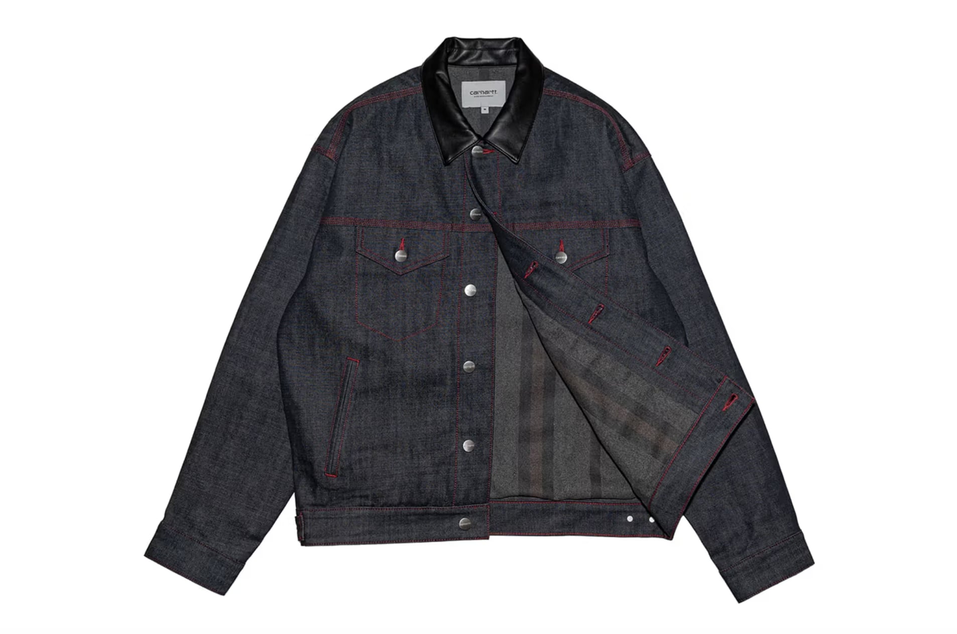 Carhartt WIP 日本限定新年丹寧系列曝光！紅色車縫線展現東方喜氣