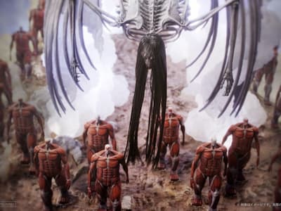 Prime 1 Studio「進擊的巨人：地鳴」無比例雕像震撼登場！完美還原艾連「終尾巨人」毀滅性場面！