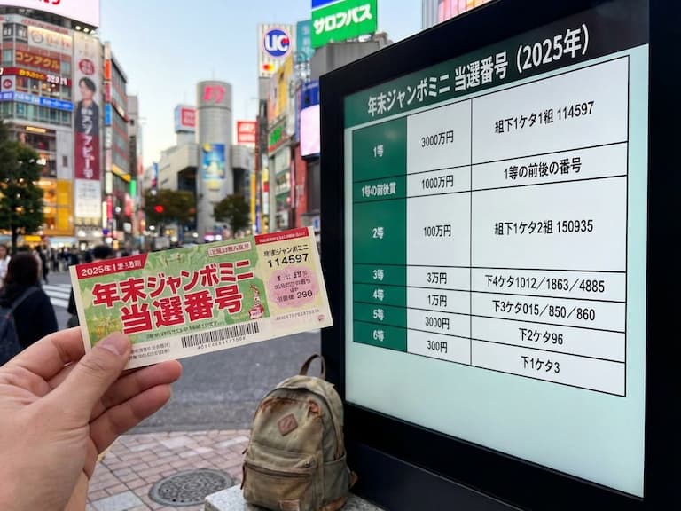 日本年末巨額彩券 7 億得主揭曉！開獎經過笑翻全網！