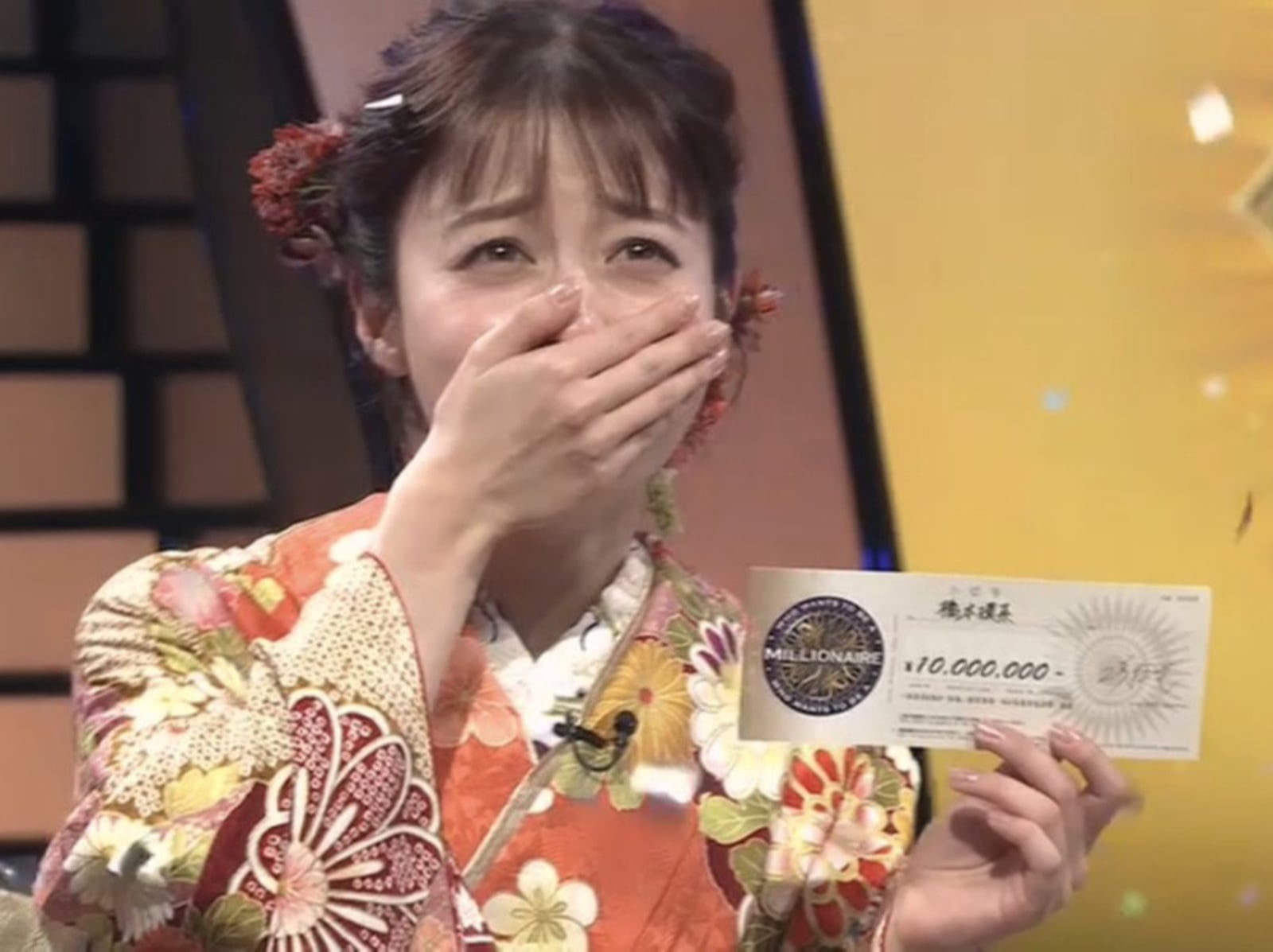 橋本環奈《百萬富翁》復活首集通關奪千萬！大谷亮平驚嘆：果真是天選之人！