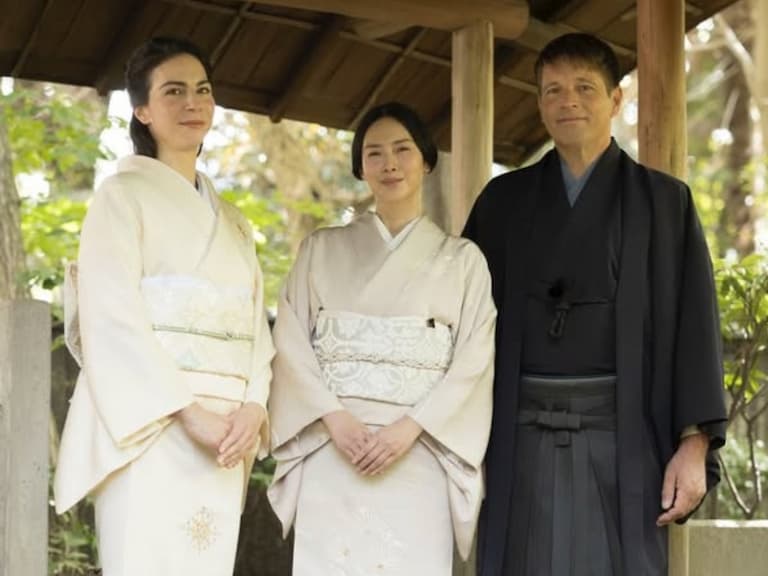 中谷美紀 49 歲凍齡美貌曝光！德籍音樂家老公首穿和服引熱議！
