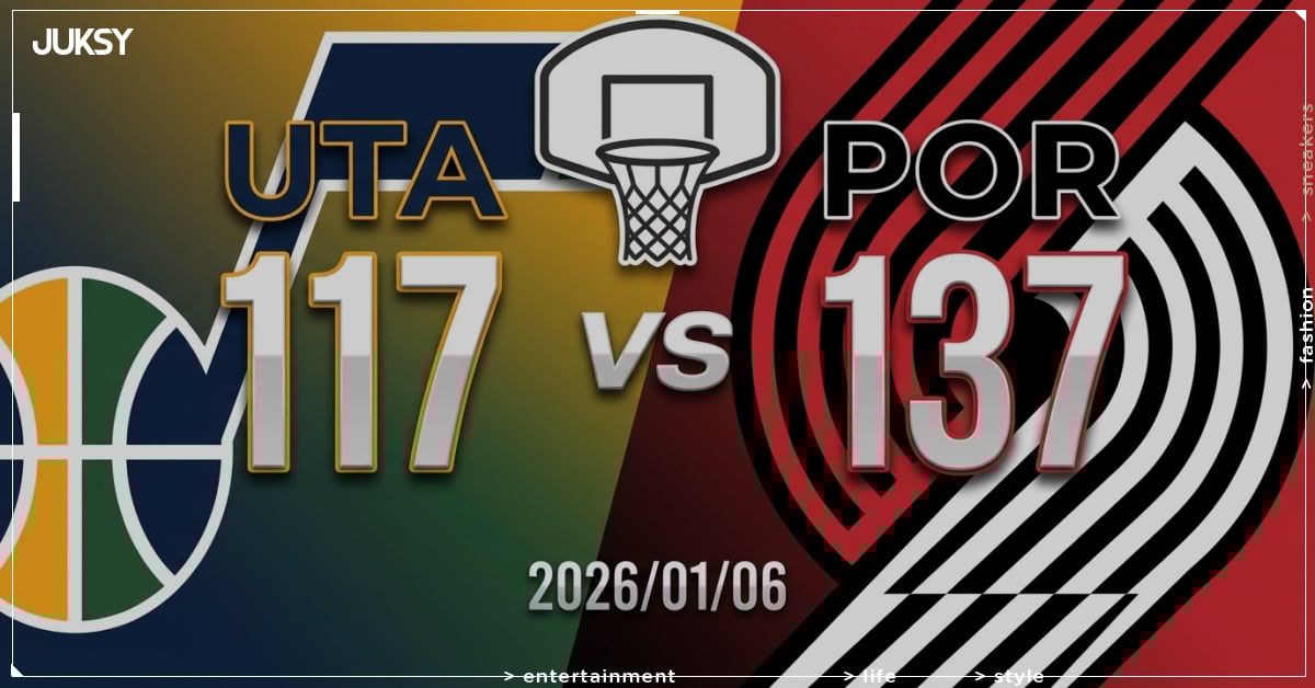 [2026/01/06 爵士 @ 拓荒者] Avdija狂砍33分率隊大勝 拓荒者主場痛宰爵士20分