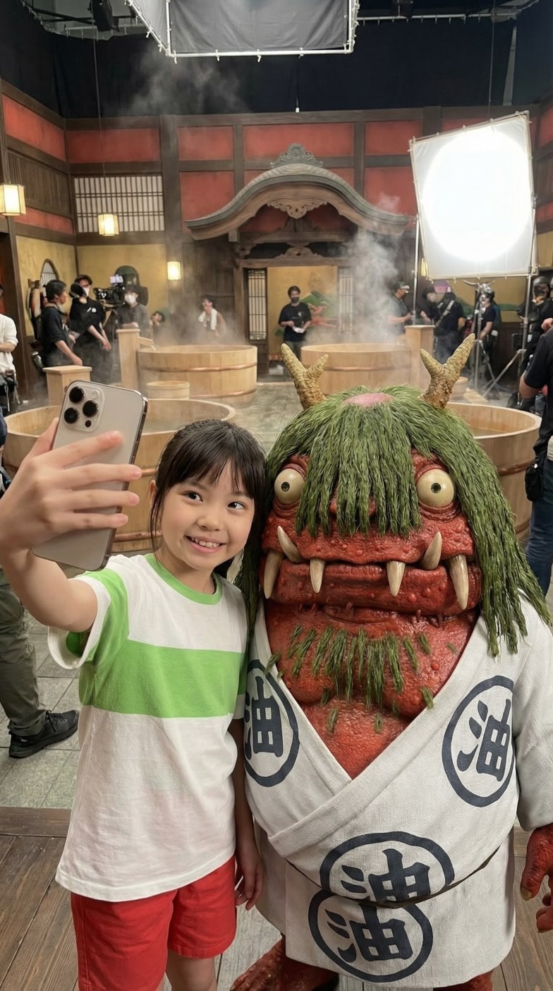 網友用 AI 還原《神隱少女》真人版電影角色合照！湯婆婆、白龍⋯超逼真吸近 5 萬讚！