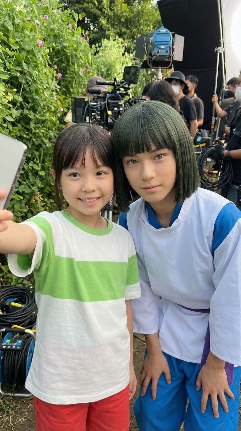 網友用 AI 還原《神隱少女》真人版電影角色合照！湯婆婆、白龍⋯超逼真吸近 5 萬讚！