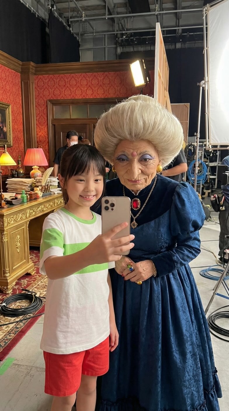 網友用 AI 還原《神隱少女》真人版電影角色合照！湯婆婆、白龍⋯超逼真吸近 5 萬讚！
