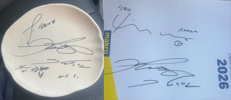 金宇彬、申敏兒西班牙蜜月！遇粉絲大方簽名合照親民舉動引網讚爆！