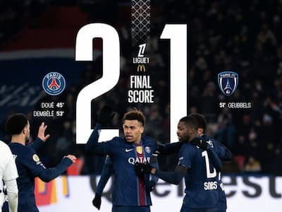 法甲／PSG 睽違 48 年「巴黎德比」首戰告捷！登貝萊絕殺 2:1 擊敗同城對手、李康仁傷勢未癒缺陣引關注！
