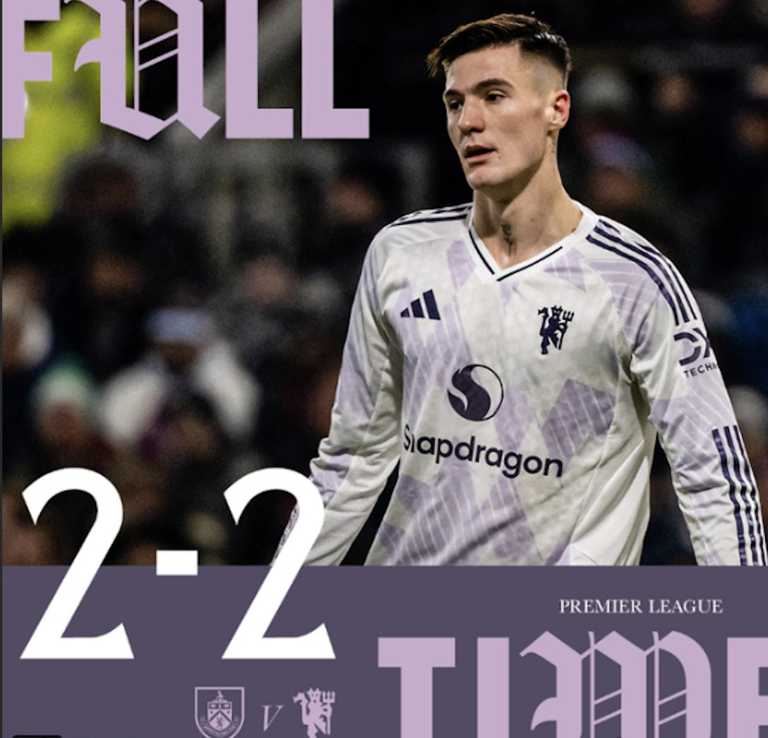 曼聯 2-2 戰平墊底伯恩利 臨時教頭弗萊徹首秀失利