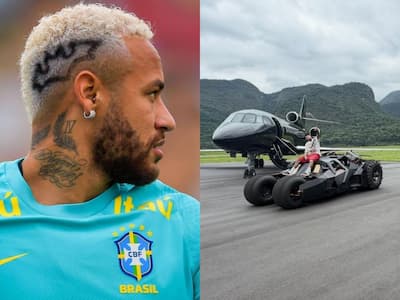 足球巨星內馬爾狂砸 20 億台幣圓夢！蝙蝠車、直升機、噴射機全入手，這才是真正的「富豪玩具」！