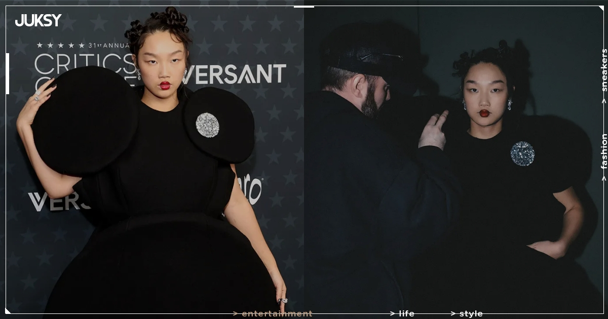 Audrey Nuna 紅毯「黑色雕塑裝」驚豔全場!造型師 Danyul Brown 揭背後內幕超艱辛!