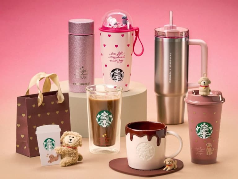 Starbucks Japan 情人節系列商品 1 月 14 日開賣！ STANLEY 聯名、超狂水鑽杯...新品一次看！