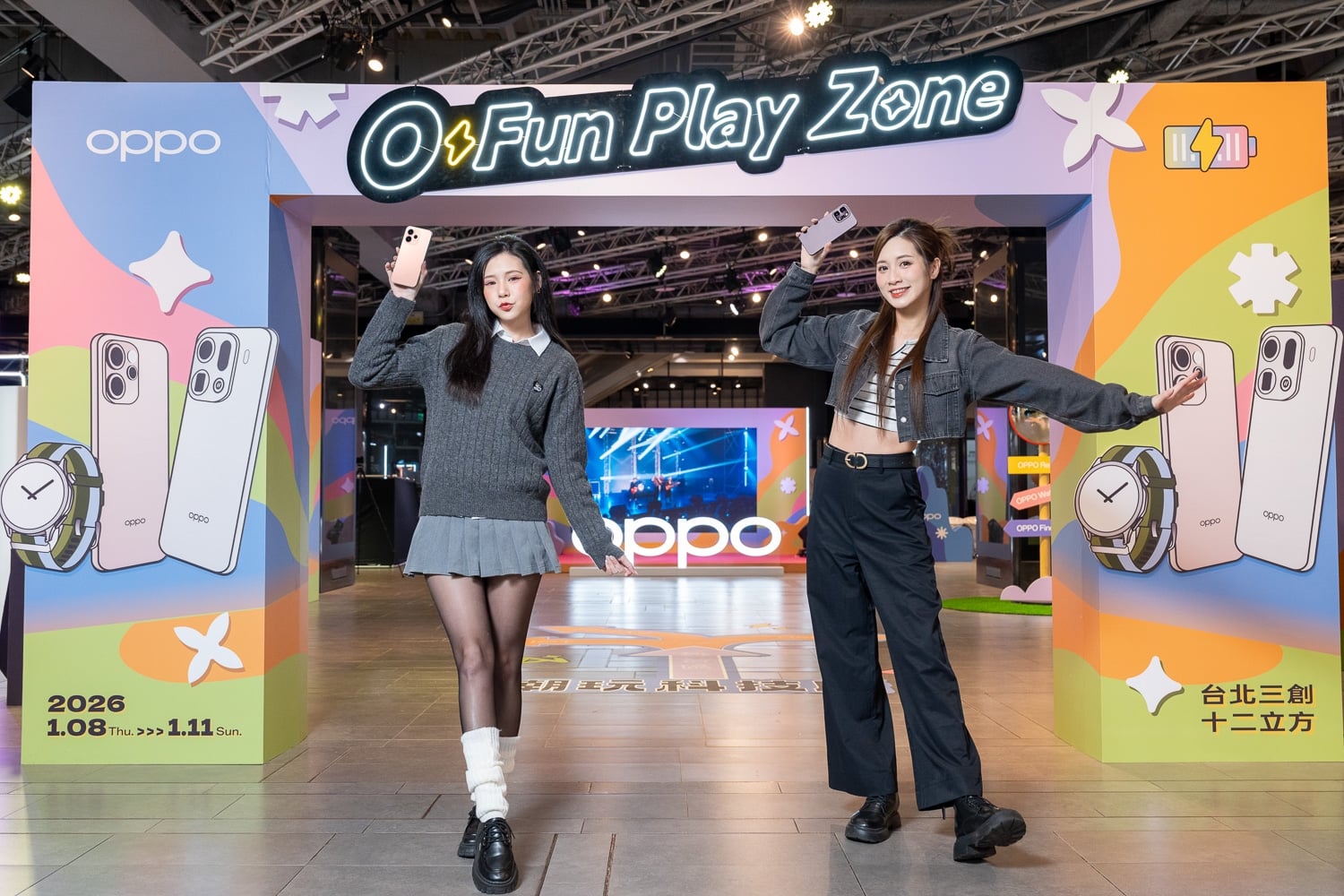 OPPO Reno15 系列「怎麼拍都型」！2 億畫素主鏡頭 + 3.5 倍長焦⋯台北三創百坪體驗空間登場！