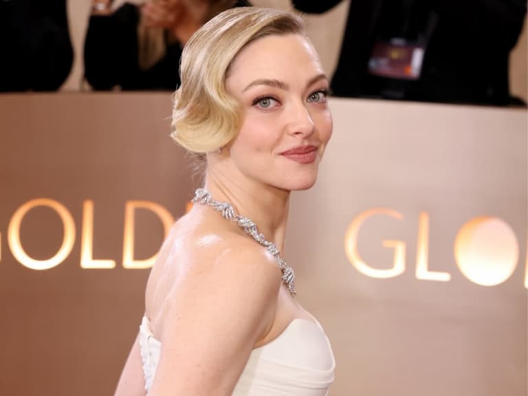阿曼達塞佛瑞 Amanda Seyfried 金球獎訂製白紗耗時 400 小時！冰雪女王美甲成全場焦點！