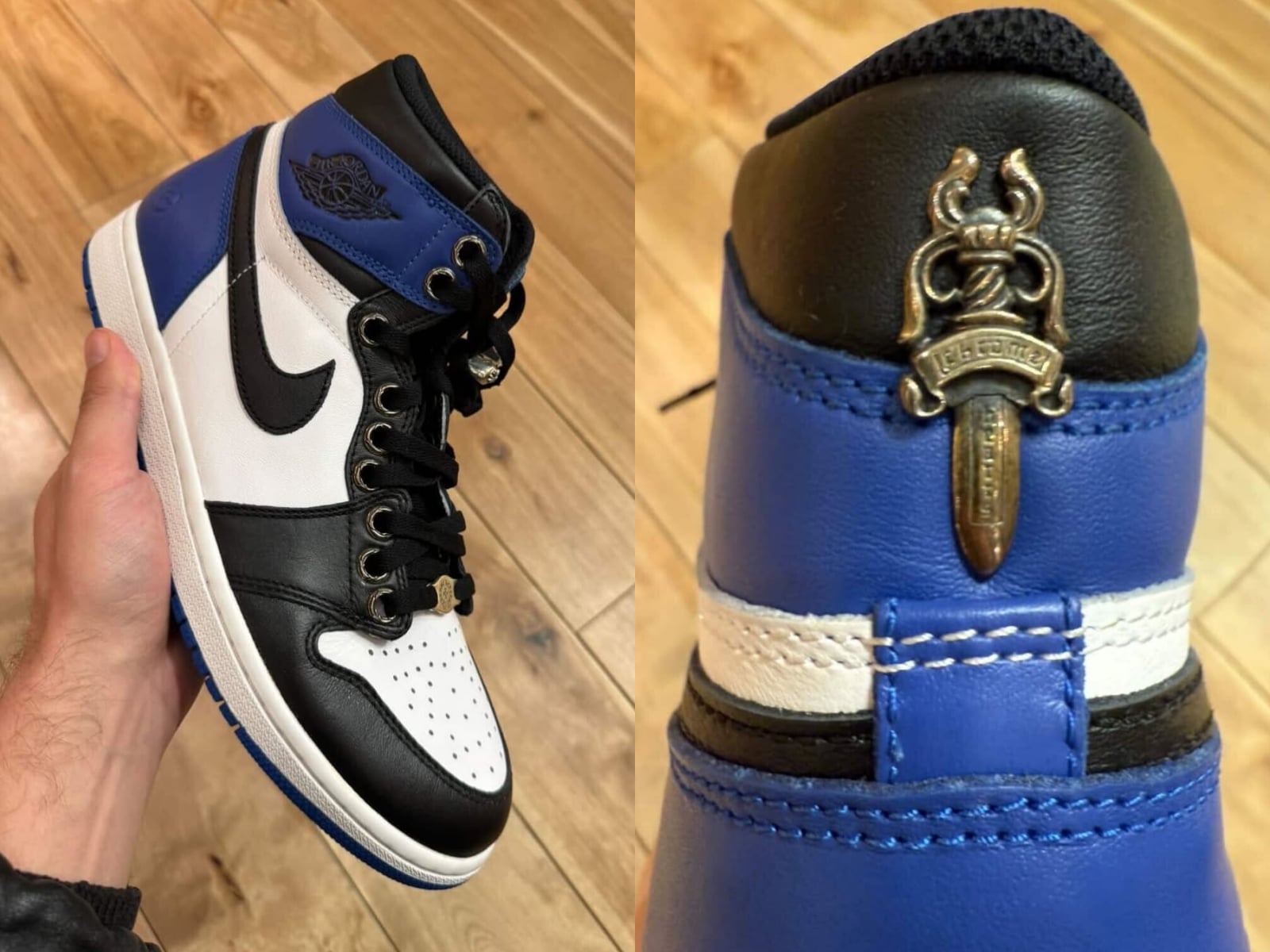 Chrome Hearts × fragment design AJ1 曝光？這雙客製鞋款可能是史上最貴 AJ1 之一！
