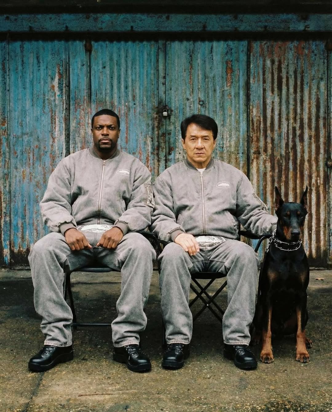 成龍、李連杰變身「潮流功夫檔」？戴毛帽、穿迷彩褲在豪車前拍照，真的帥度破表！【穿搭會客室】