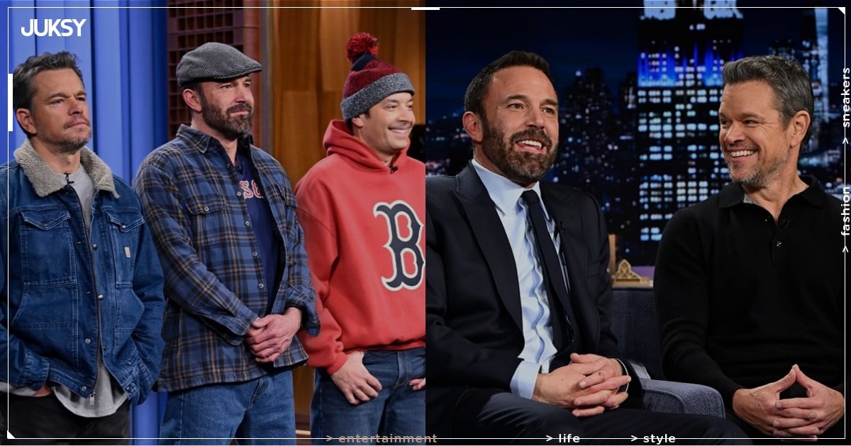 麥特戴蒙、班艾佛列克上《今夜秀》挑戰念地名笑翻全網！5 分鐘影片價值 50 萬美元引熱議！