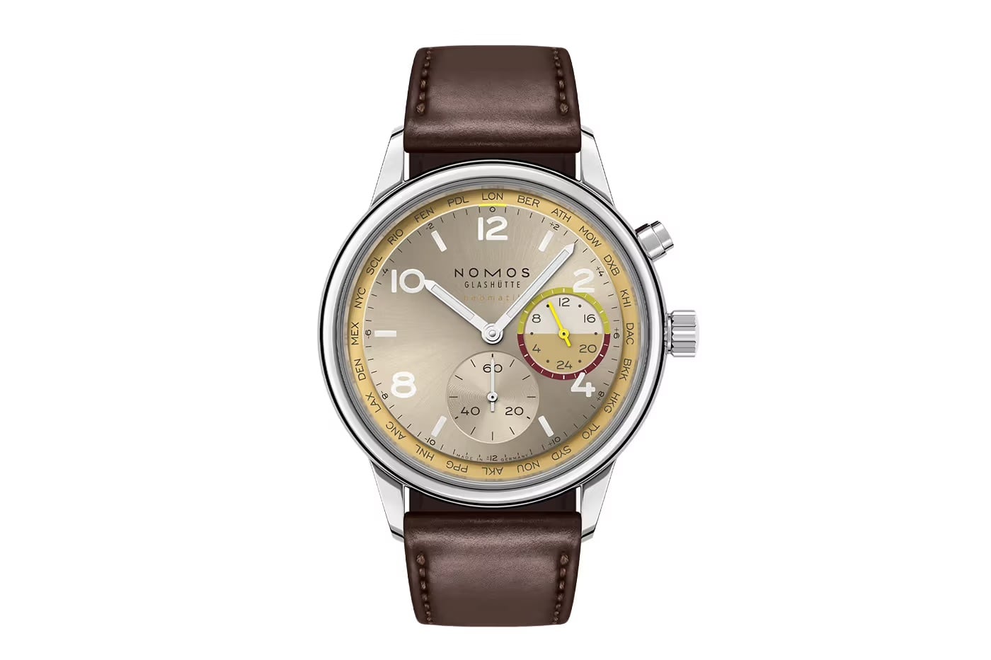 NOMOS 限量新錶「Roam & Reverie」正式登場！香檳金太陽紋配上頂級馬臀皮太有質感！