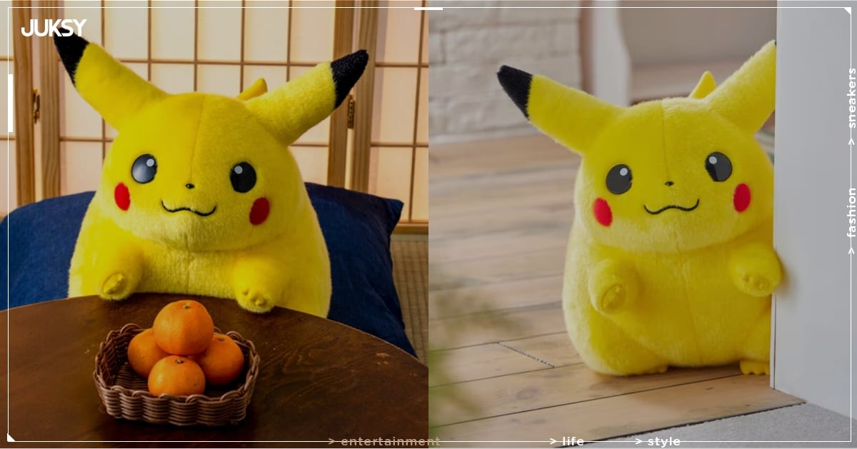 寶可夢 30 周年「胖胖皮卡丘」回歸！等身大娃娃復刻 1996 年經典萌樣