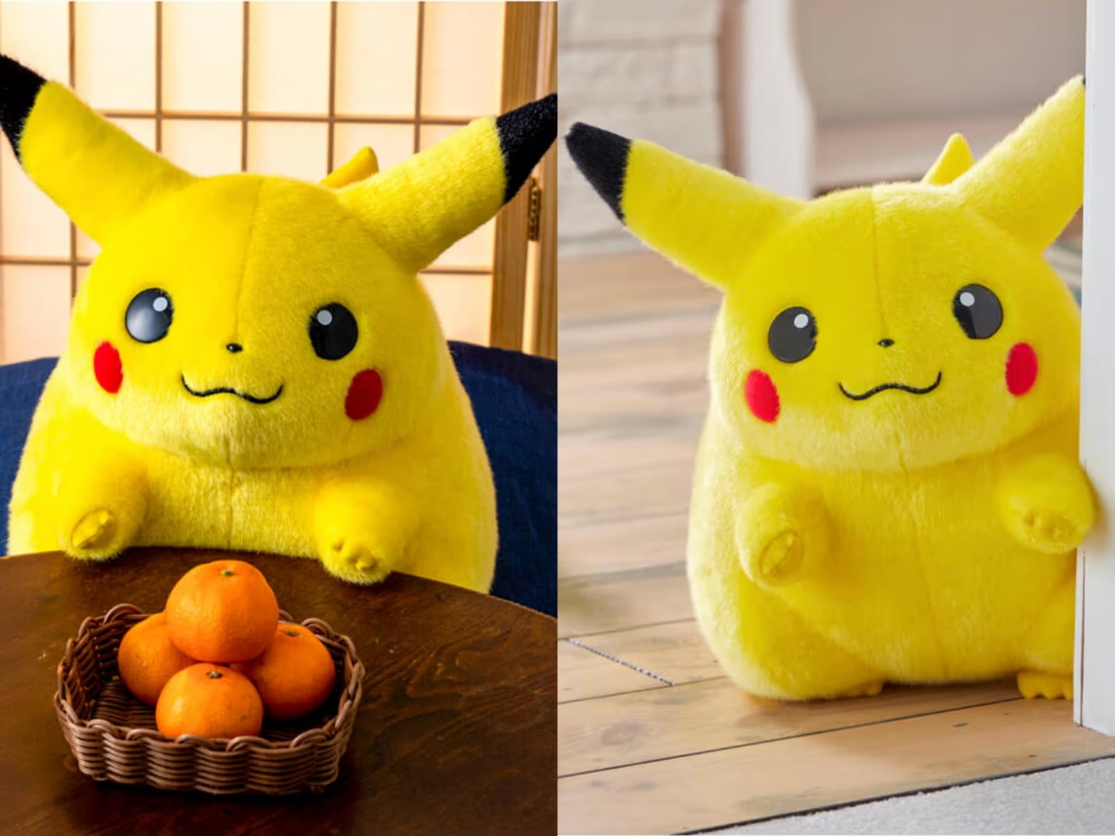 寶可夢 30 周年「胖胖皮卡丘」回歸！等身大娃娃復刻 1996 年經典萌樣