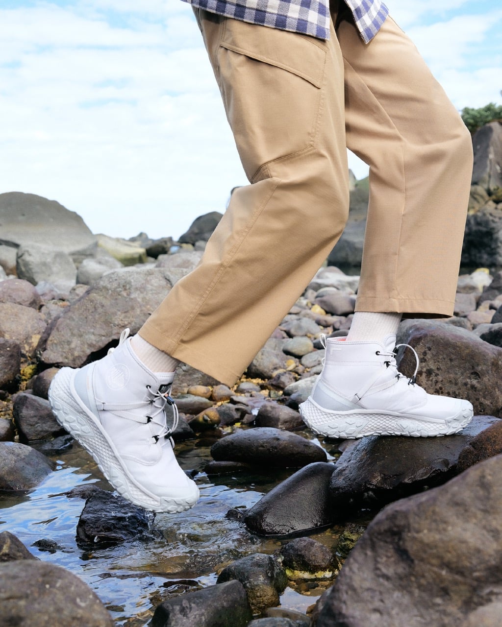 PALLADIUM 連線吳映潔 GEmma 開啟喜悅新篇章！橘標 OFF_BOUND、PALLASHOCK 等防水陣容全亮相！