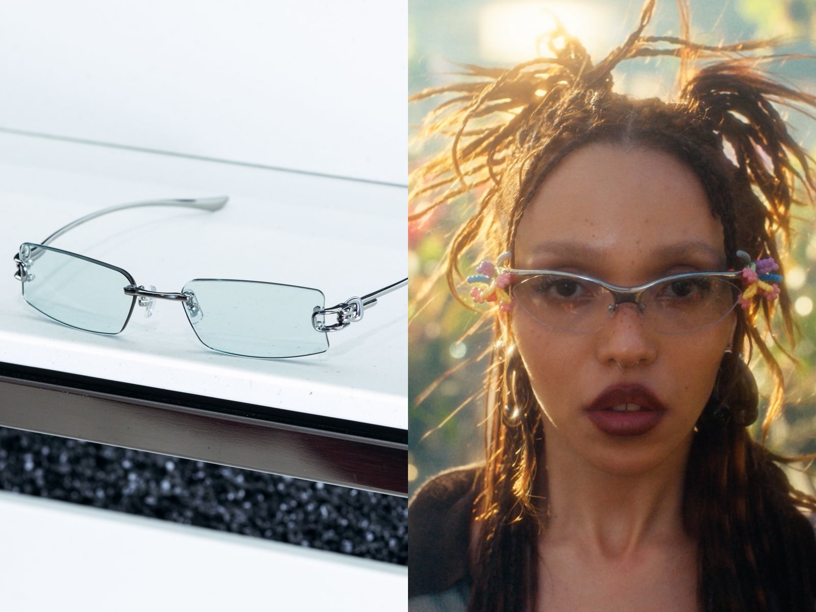 GENTLE MONSTER 聯手 FKA twigs 迎來跨界聯名！以植物美學展現眼鏡輪廓