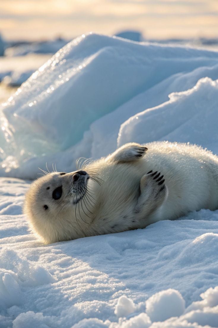 海豹「香蕉姿勢」、「花生粉麻糬」不是耍萌？網驚呼：「原來每個動作都在做核心訓練」！