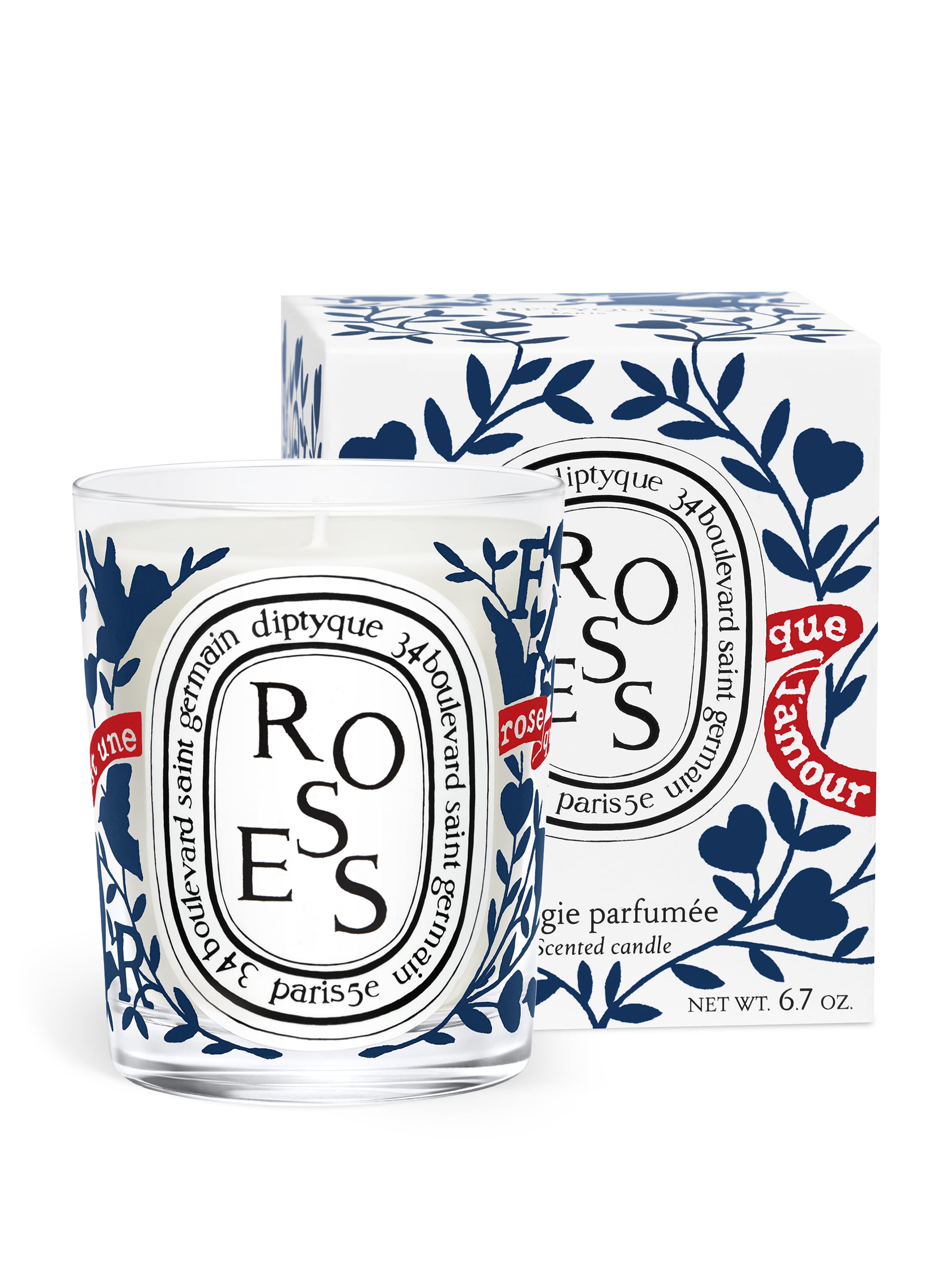 DIPTYQUE 2026情人節限量經典玫瑰香氛蠟燭190g NT$2,300