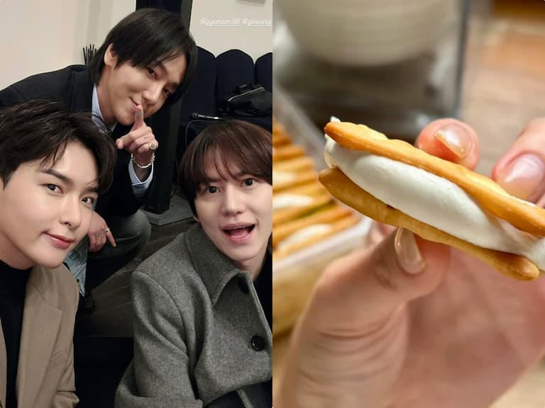 Super Junior 分享「牛軋餅」好吃秘訣！網誇：「比台灣人還懂吃！」