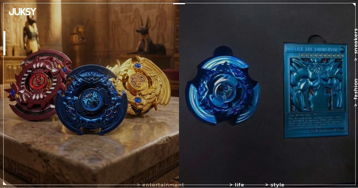 戰鬥陀螺 ×《遊戲王》三幻神融合！創作者用全金屬打造「神卡實體化」，值得收藏！