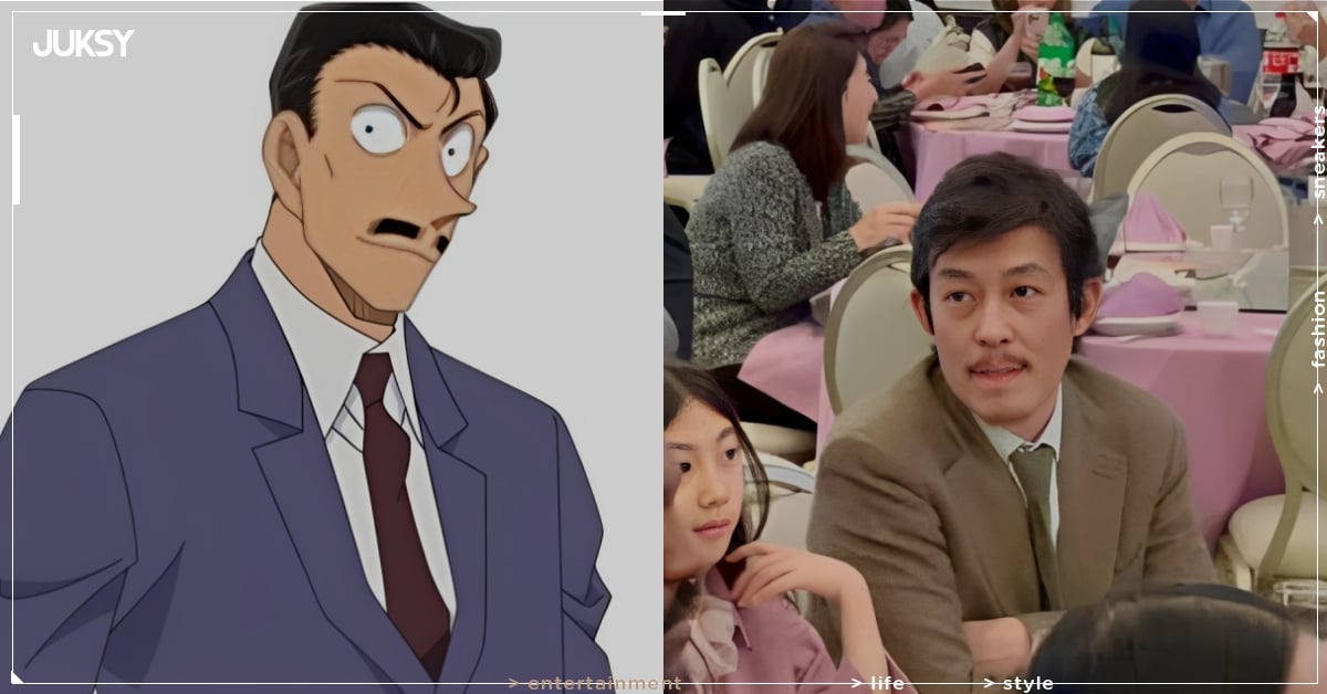 陳冠希八字鬍造型曝光！網友驚呼：「撞臉毛利小五郎！」