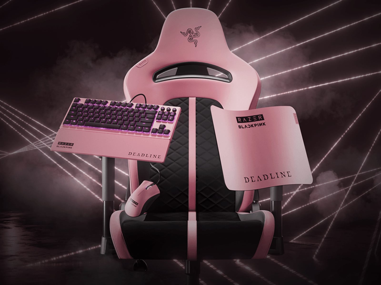 BLACKPINK「DEADLINE」巡演周邊神級聯名！Razer 推限定電競配備，台灣粉絲要等到第二季⋯