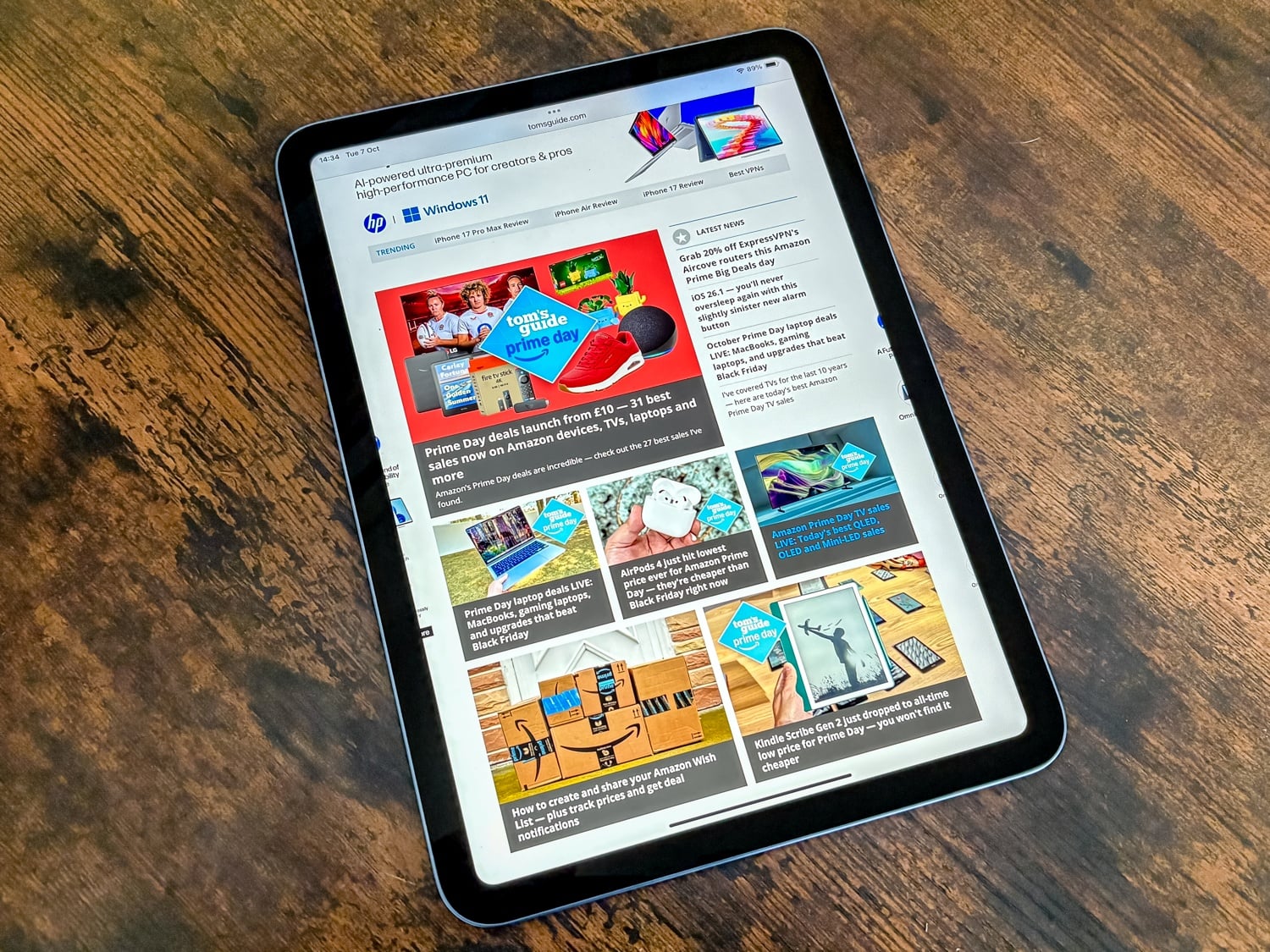 2025 台灣熱銷平板排行榜！iPad 11、聯想都進榜！