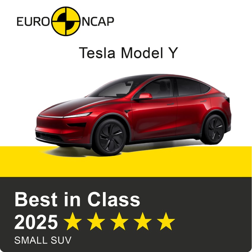 2025 年度最安全新車名單出爐！賓士 CLA、Tesla Model 3 皆上榜！