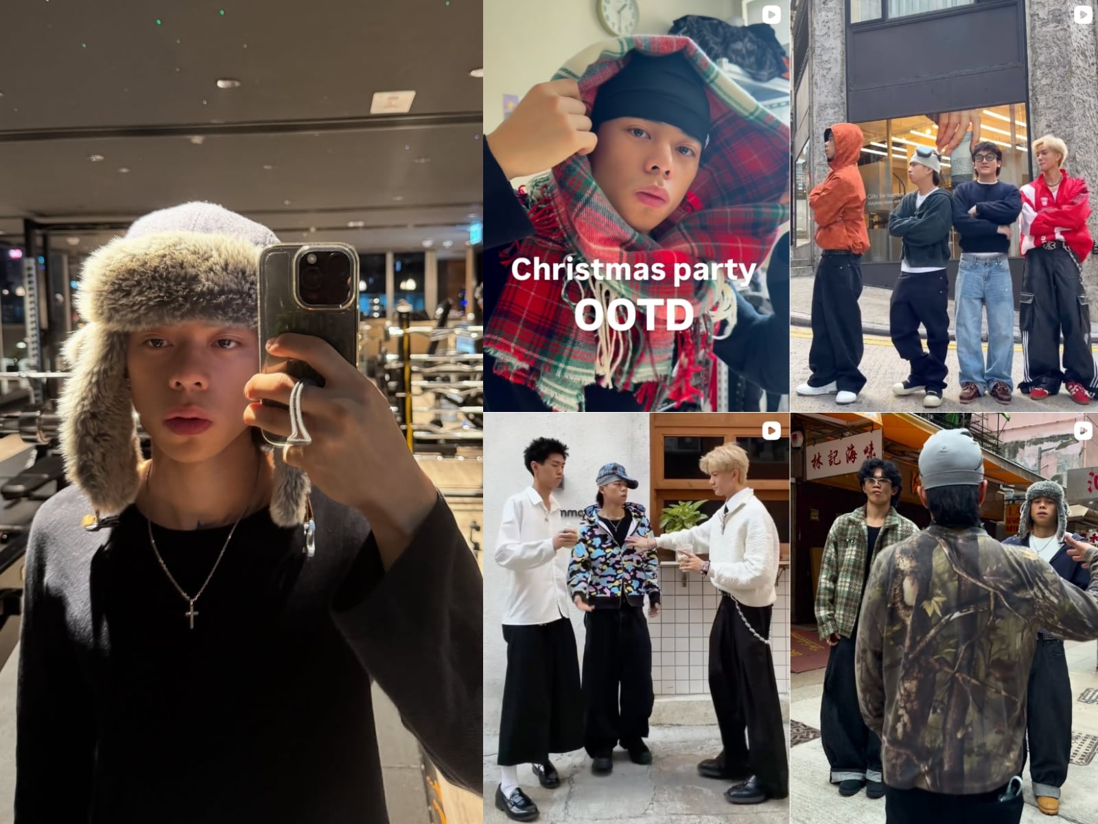 被稱為「東方 Central Cee」的他是誰？用鏡子拍出爆紅穿搭影片的香港新面孔【穿搭會客室】