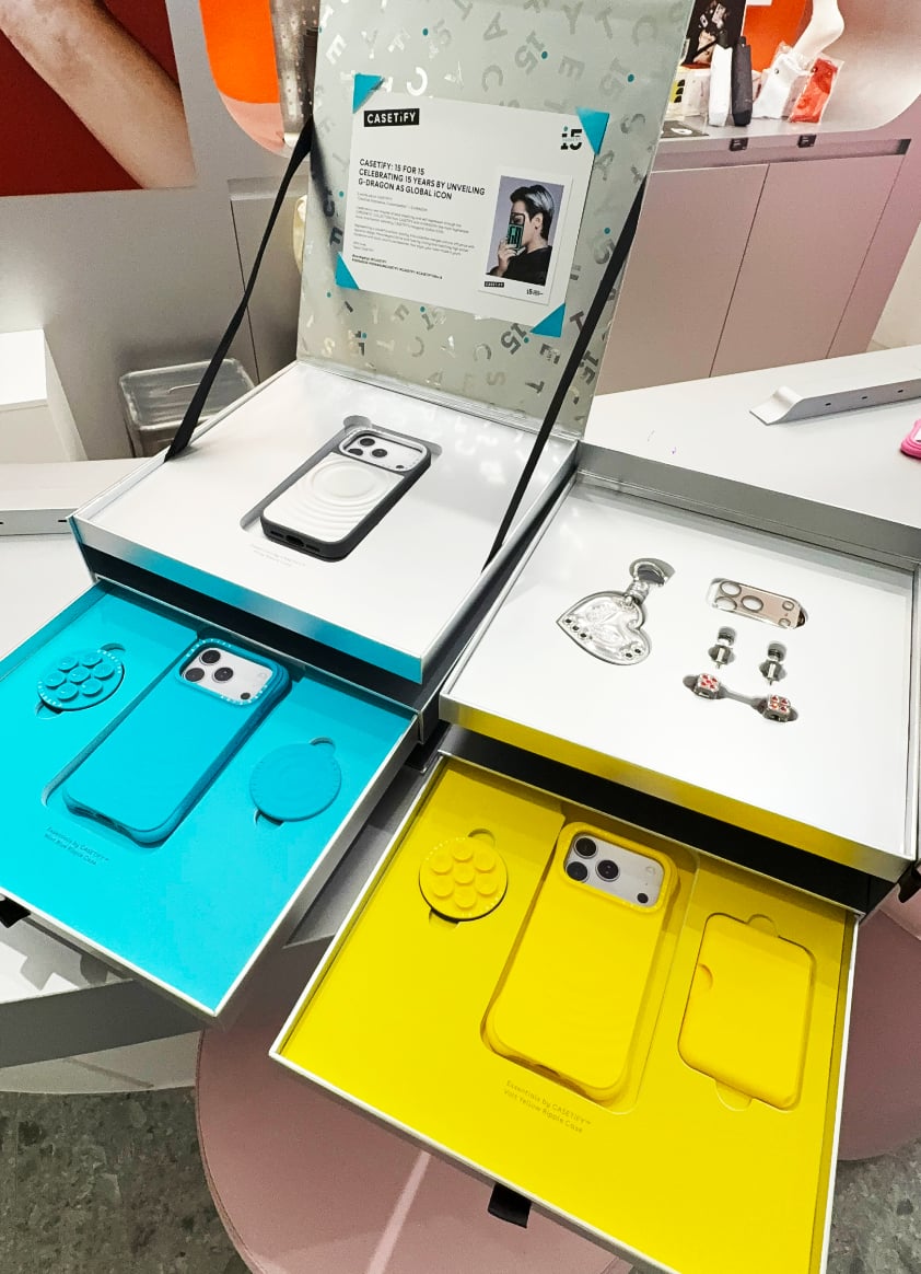 CASETiFY 15 週年宣布 G-DRAGON 擔任首位全球代言人，權志龍合作系列總整理一次看！