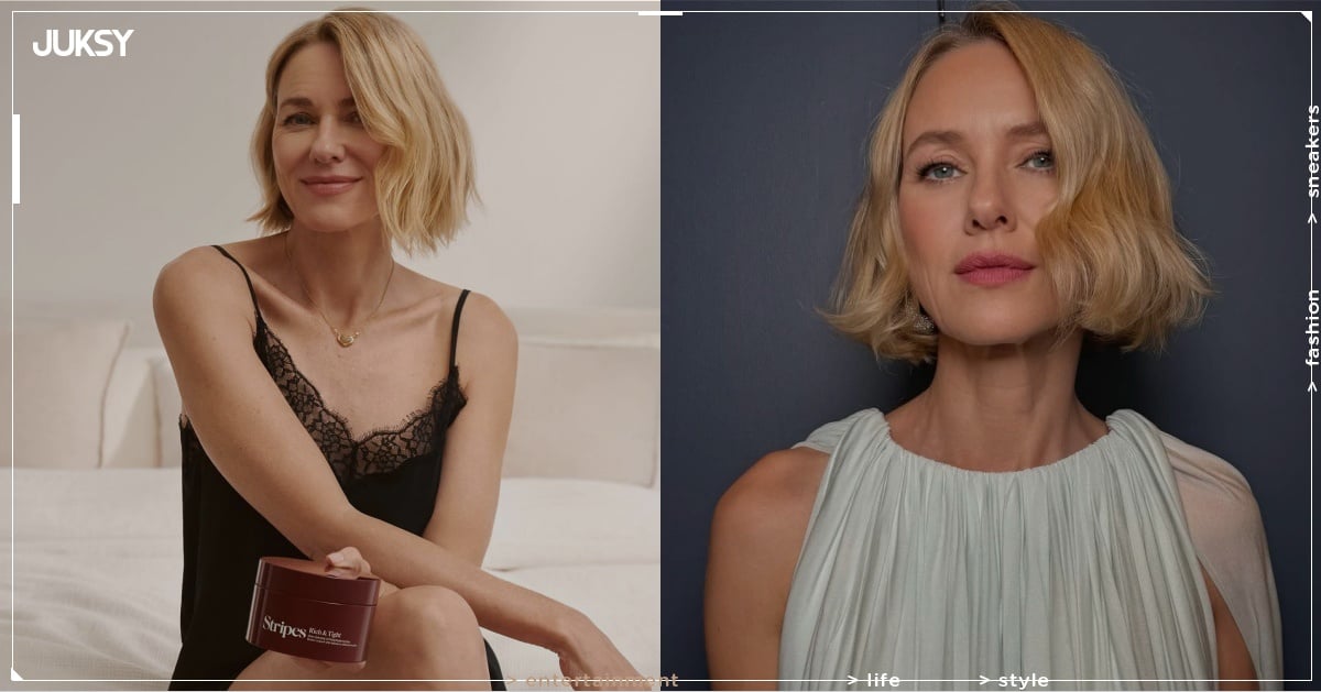 娜歐蜜華茲 Naomi Watts 57 歲逆齡秘訣曝光！個人保養品牌 Stripes Beauty 引搶購熱潮！