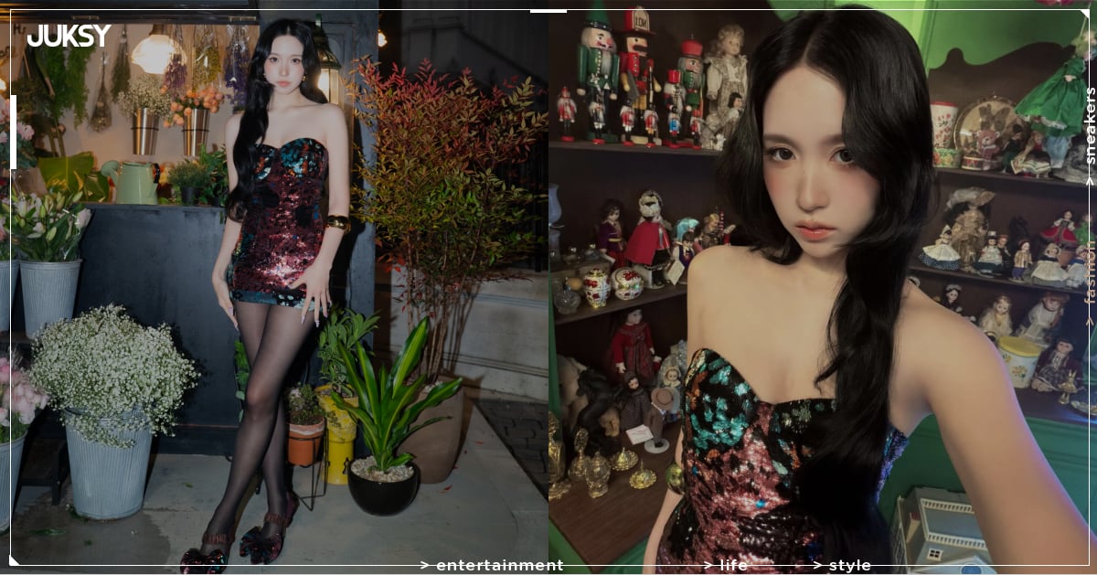 TWICE Mina 身高 163 新歌穿上 Fendi 訂製服！黑絲襪美腿比例辣翻全網！