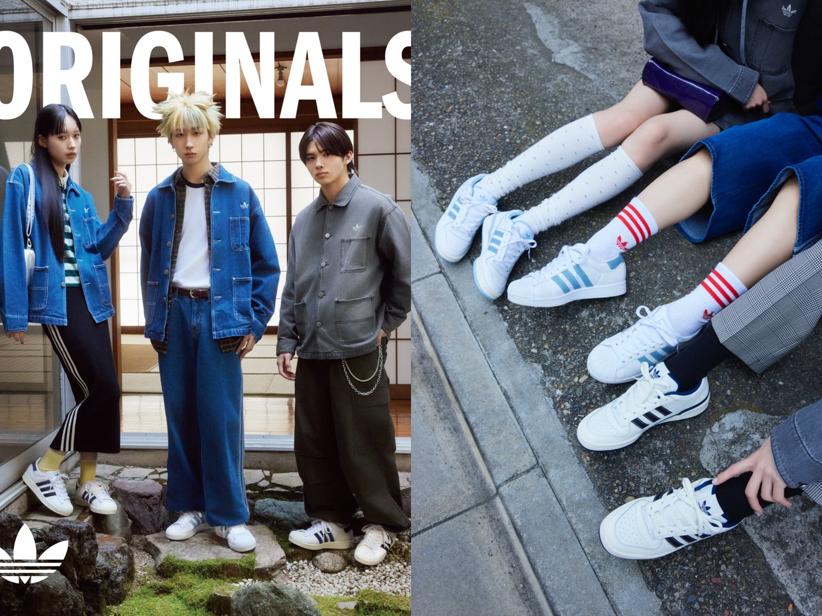 ABC-MART 獨家推出  adidas Originals DENIM PACK 全新鞋款 日本Z世代人氣偶像演繹丹寧精神混搭新樣貌