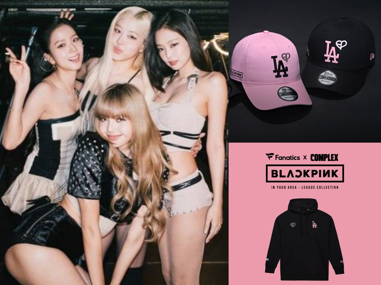 BLACKPINK 快閃店登陸台中！MLB、PSG、New Era 聯名限定商品⋯BLINK 快筆記！