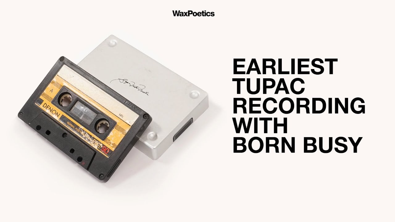 Tupac Shakur 早期錄音帶於《Wax Poetics》正式拍賣!1988 年手寫歌詞原稿、生活照同步釋出!