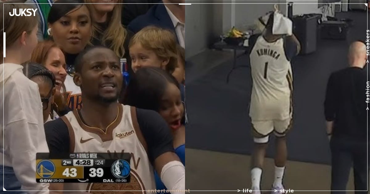 NBA/Jonathan Kuminga 扭傷腳踝傷退!才剛「解凍」就悲劇、勇士戰力再受打擊!