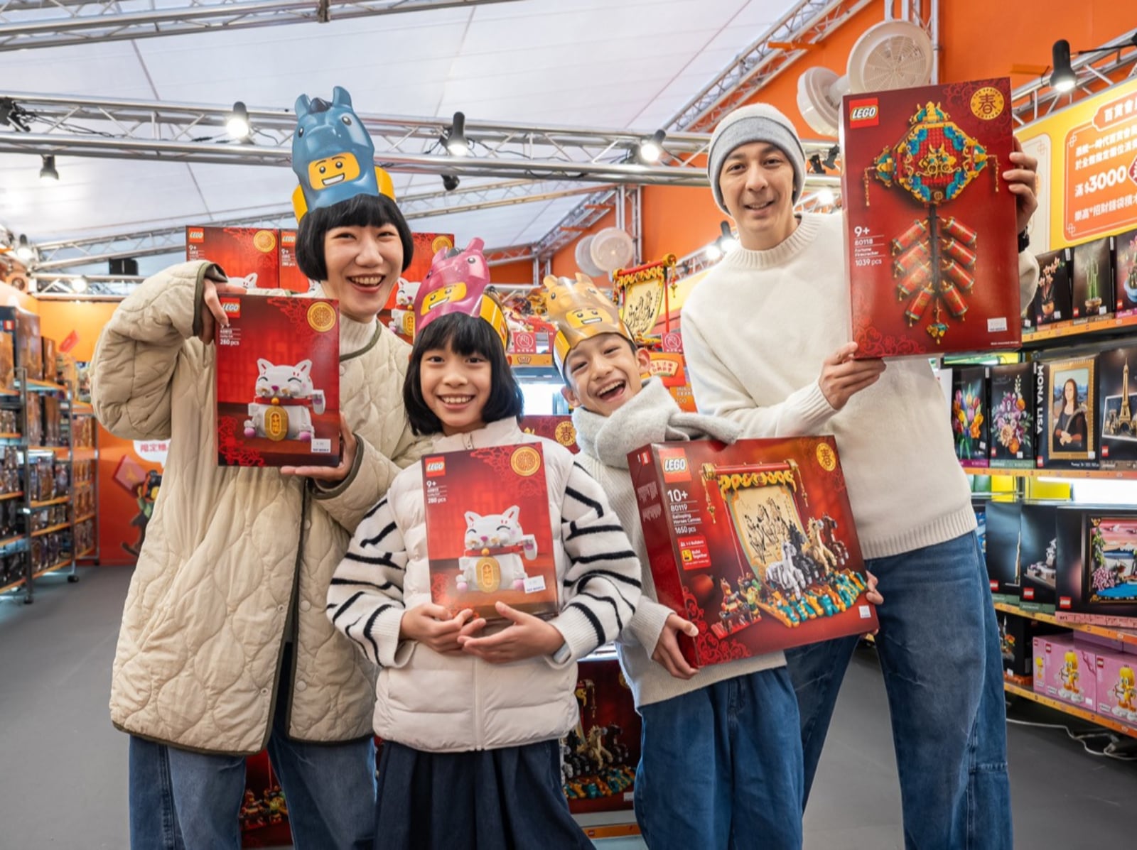 「樂高馬上添樂 玩轉新春」活動熱鬧登場！團體闖關帶來全新玩樂體驗！