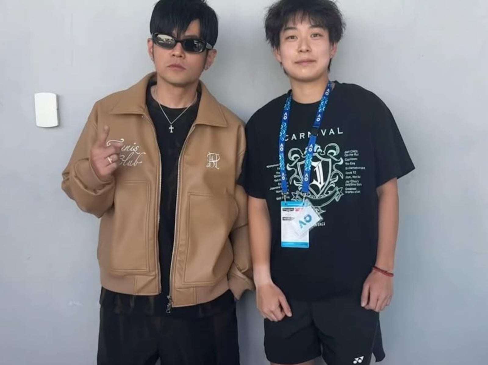 周杰倫為網球選手親送祝福！白卓璇以 2 分之差驚險逆轉！